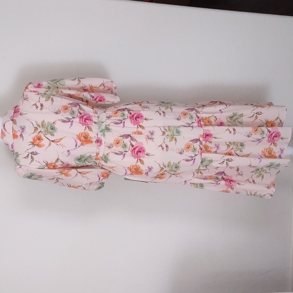 New Elegant Floral Dress Size 4 - Picture 8 of 15